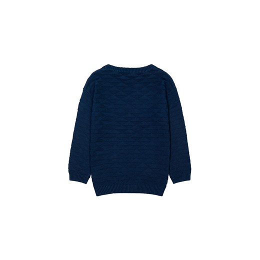 Granatowy sweter chłopięcy nierozpinany Minoti 98/104 5.10.15