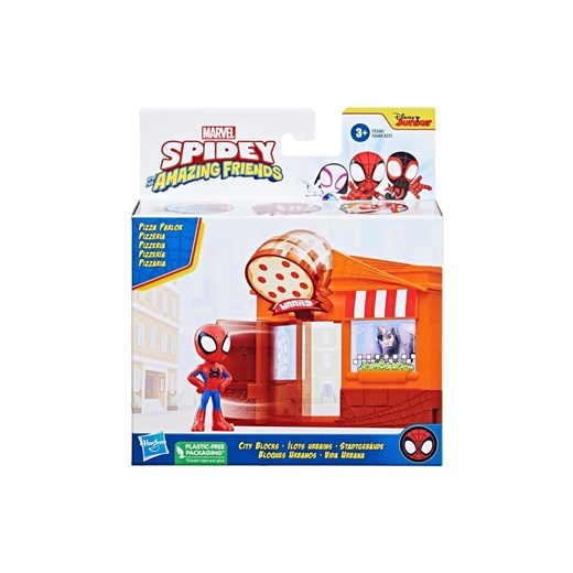 Hasbro Zestaw z figurką Spidey Pizzeria + figurka akcji Spidey Spidey one size 5.10.15