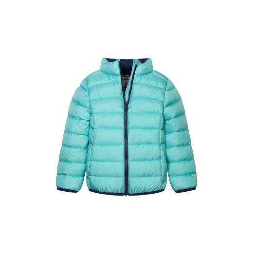 Dziewczęca kurtka pikowana ocieplana ze stójką- błękitna Minoti 122/128 5.10.15 okazyjna cena