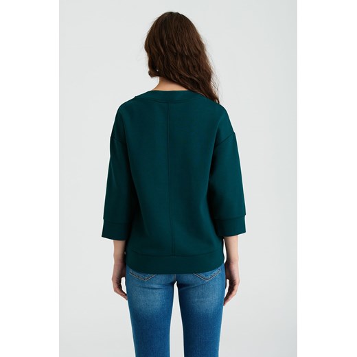 Bluza damska nierozpinana zielona Greenpoint XS promocyjna cena 5.10.15