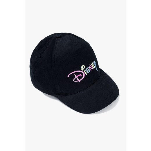 Bawełniana czapka dziewczęca z daszkiem Minnie Mouse - czarna ze sklepu 5.10.15 w kategorii Czapki dziecięce - zdjęcie 169726806