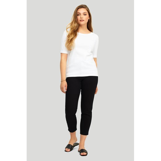 T-shirt damski biały ze sklepu 5.10.15 w kategorii Bluzki damskie - zdjęcie 169726945