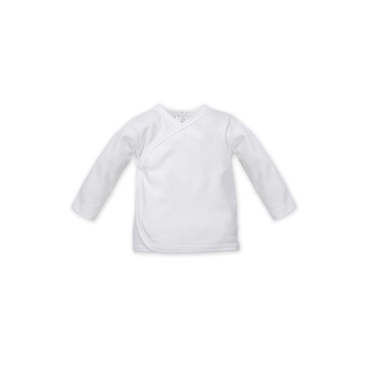 Kaftanik kopertowy niemowlęcy biały- bawełniany ze sklepu 5.10.15 w kategorii Kaftaniki i bluzki - zdjęcie 169727206