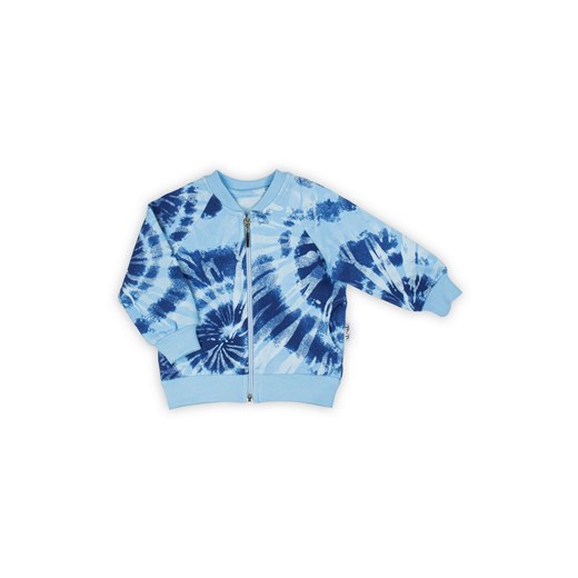 Bawełniana bluza chłopięca we wzory niebieska ze sklepu 5.10.15 w kategorii Bluzy chłopięce - zdjęcie 169727338