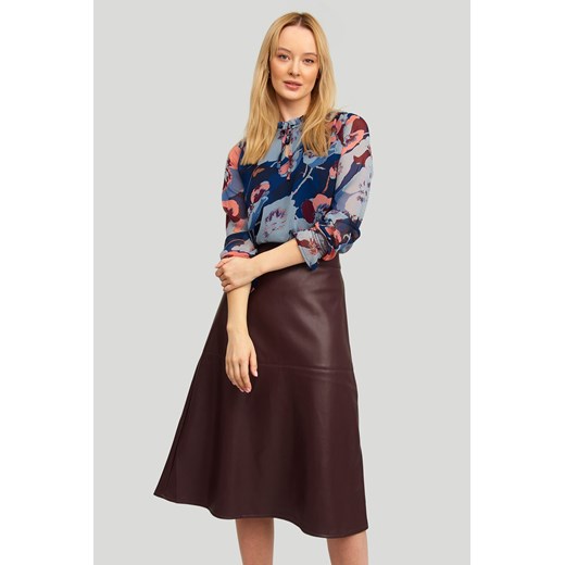 Bluzka damska z długim rękawem w kolorowe wzorki ze sklepu 5.10.15 w kategorii Bluzki damskie - zdjęcie 169727627