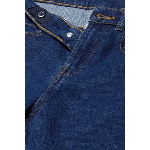 Spodnie jeansowe dla dziewczynki - granatowe Lincoln & Sharks By 5.10.15. 140 wyprzedaż 5.10.15