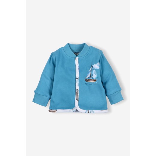 Bluza niemowlęca z bawełny organicznej dla chłopca ze sklepu 5.10.15 w kategorii Bluzy i swetry - zdjęcie 169728329