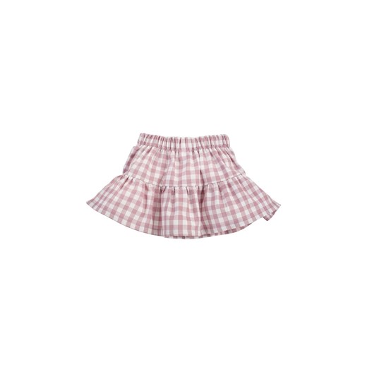 Spódniczka dziewczęca z tkaniny bawełnianej w różowo-białą kratkę Pinokio 98 5.10.15