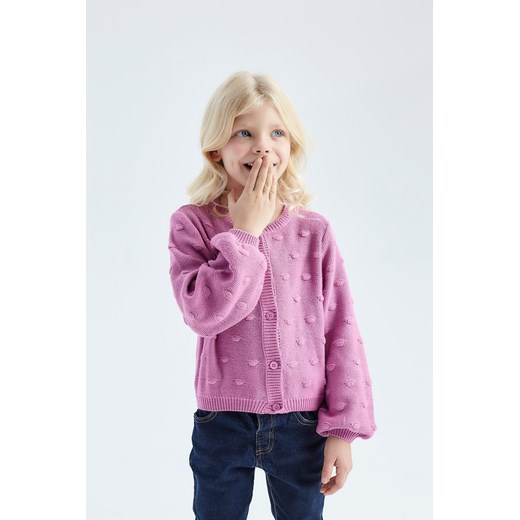 Różowy sweter dla dziewczynki - Limited Edition ze sklepu 5.10.15 w kategorii Swetry dziewczęce - zdjęcie 169728695