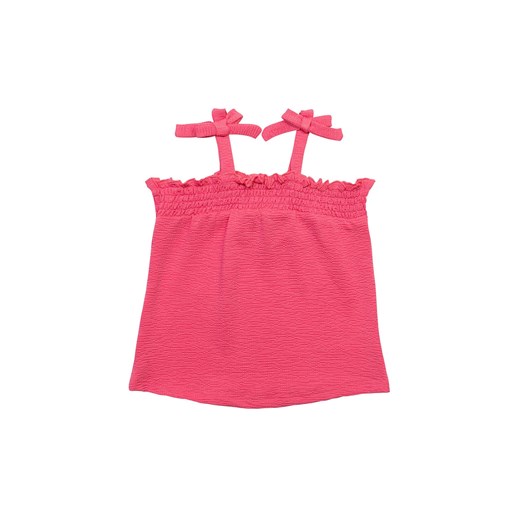 Różowy komplet letni niemowlęcy- bluzka na ramiączkach i szorty Minoti 92/98 5.10.15