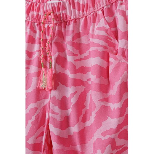 Spodnie alladynki z kolorowym nadrukiem dla dziewczynki Minoti 104/110 promocja 5.10.15
