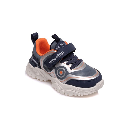 Sportowe buty dla chłopca niebieskio-szare Weestep ze sklepu 5.10.15 w kategorii Buty sportowe dziecięce - zdjęcie 169728979