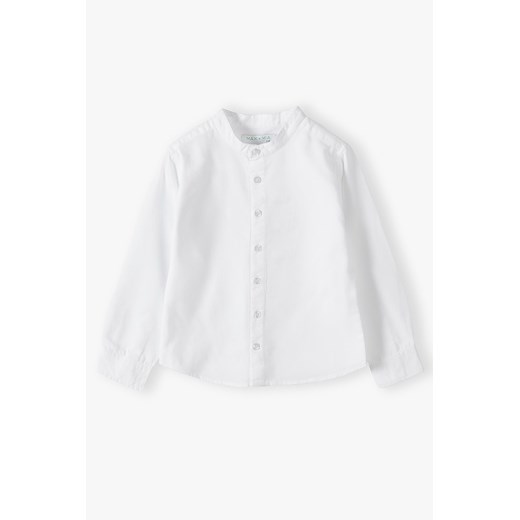 Biała elegancka koszula dla chłopca- długi rękaw ze sklepu 5.10.15 w kategorii Koszule chłopięce - zdjęcie 169729136