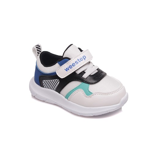 Chłopięce buty sportowe na rzep Weestep białe ze sklepu 5.10.15 w kategorii Buty sportowe dziecięce - zdjęcie 169729338