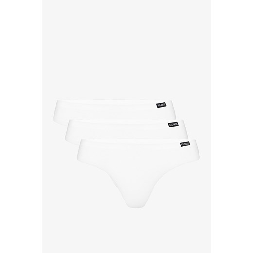 Figi damskie Brazil białe 3-pack ze sklepu 5.10.15 w kategorii Majtki damskie - zdjęcie 169729395