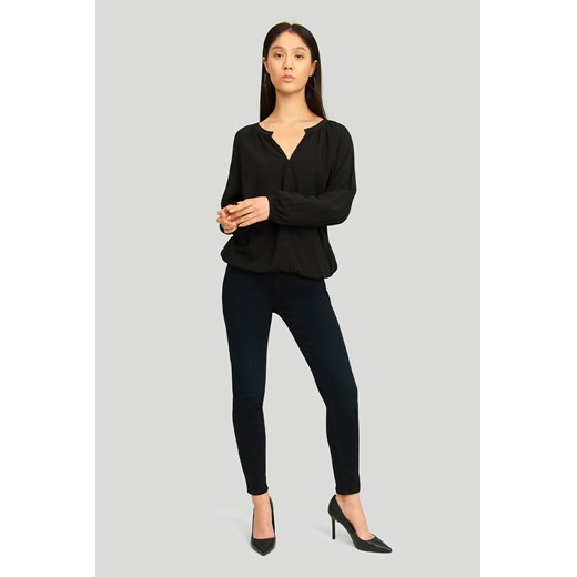 Luźna bluzka damska z długim rękawem - czarna ze sklepu 5.10.15 w kategorii Bluzki damskie - zdjęcie 169729419