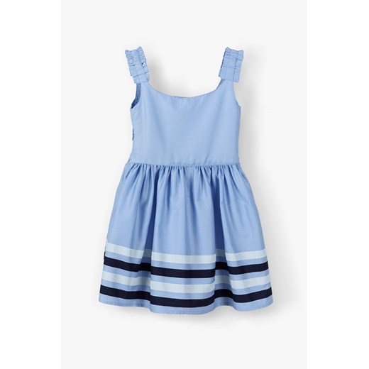 Elegancka sukienka dziewczęca - niebieska ze sklepu 5.10.15 w kategorii Sukienki dziewczęce - zdjęcie 169729895