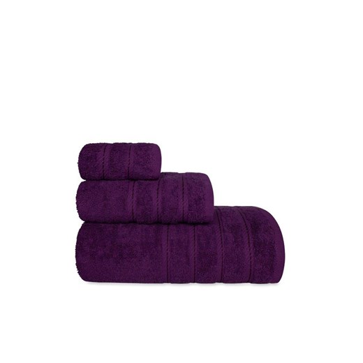Bawełniany ręcznik 70x140 ciemny fiolet ze sklepu 5.10.15 w kategorii Ręczniki - zdjęcie 169730239