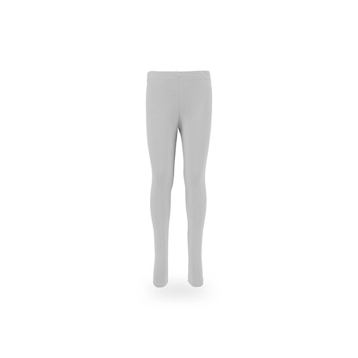 Dziewczęce legginsy basic szare ze sklepu 5.10.15 w kategorii Spodnie dziewczęce - zdjęcie 169730245
