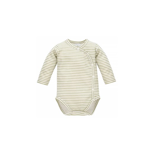 Bawełniane body niemowlęce kopertowe w paski ze sklepu 5.10.15 w kategorii Body niemowlęce - zdjęcie 169730477