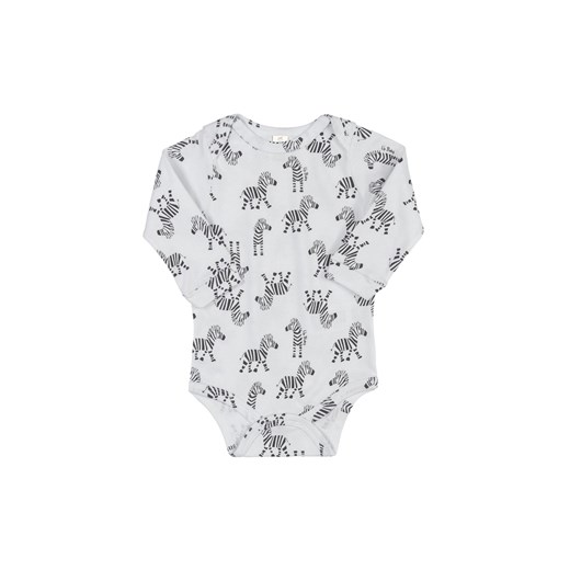 Bawełniane body dla niemowlaka w zebry ze sklepu 5.10.15 w kategorii Body niemowlęce - zdjęcie 169731025