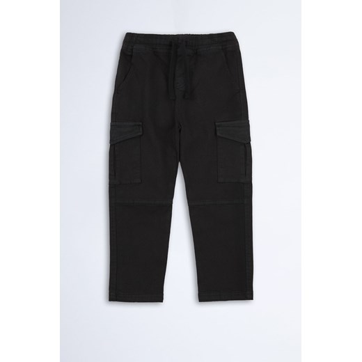 Czarne spodnie bojówki dla dziecka - unisex - Limited Edition ze sklepu 5.10.15 w kategorii Spodnie chłopięce - zdjęcie 169731308