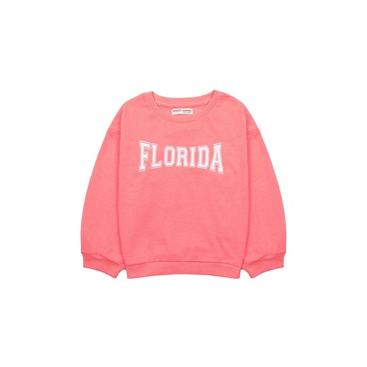 Różowa bluza dziewczęca z napisem Florida Minoti 98/104 5.10.15
