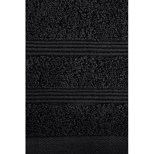 Ręcznik Aline 50x90 cm - czarny Eurofirany 50x90 5.10.15