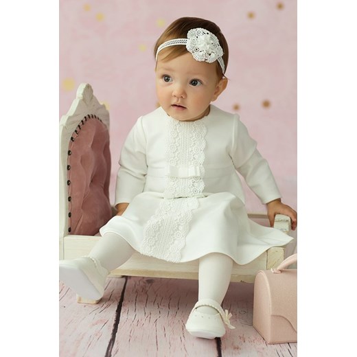 Sukienka niemowlęca na chrzest Zoja ze sklepu 5.10.15 w kategorii Ubranka do chrztu - zdjęcie 169731815