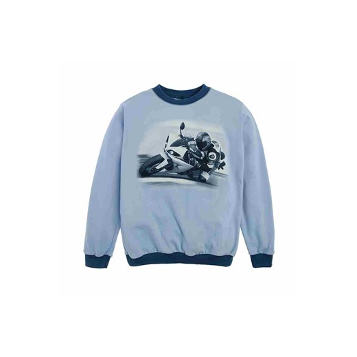 Chłopięca piżama niebieska z motocyklem Tup Tup 128 5.10.15 wyprzedaż