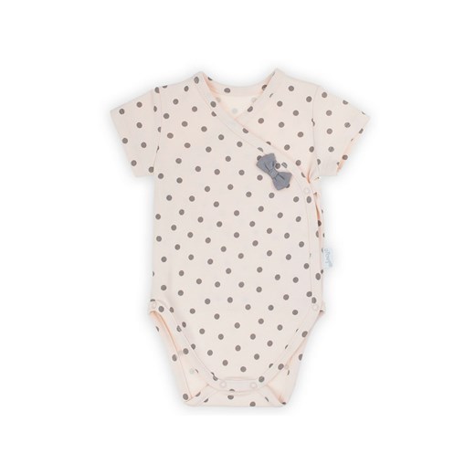 Body bawełniane dziewczęce z krótkim rękawem Sara ze sklepu 5.10.15 w kategorii Body niemowlęce - zdjęcie 169731957