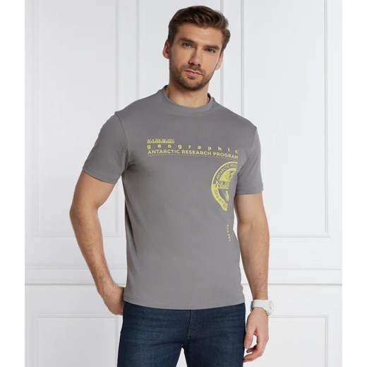 Napapijri T-shirt MANTA | Regular Fit ze sklepu Gomez Fashion Store w kategorii T-shirty męskie - zdjęcie 169732436