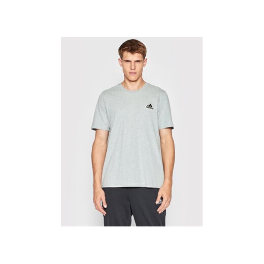 adidas T-Shirt Essentials FeelComfy Sport Inspired HE1808 Szary Regular Fit L MODIVO