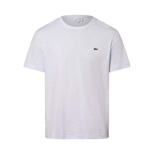 Lacoste T-shirt męski Mężczyźni Bawełna jasnoniebieski jednolity ze sklepu vangraaf w kategorii T-shirty męskie - zdjęcie 169734608
