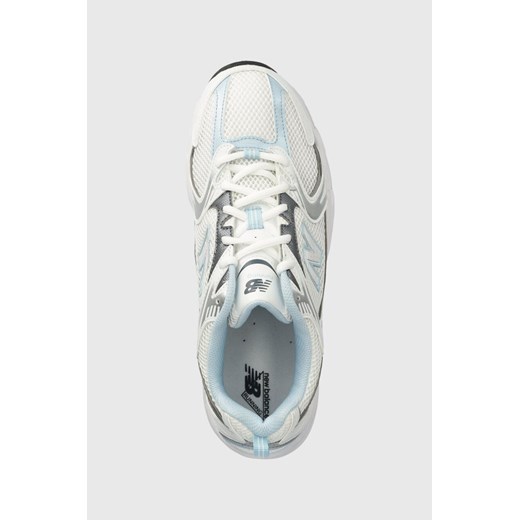 Buty sportowe damskie New Balance sneakersy białe sznurowane 
