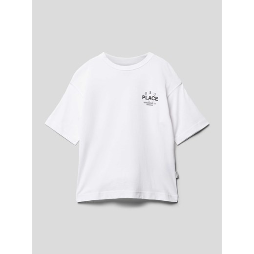 T-shirt z nadrukiem z napisem model ‘CASABLANCA’ ze sklepu Peek&Cloppenburg  w kategorii T-shirty chłopięce - zdjęcie 169737396
