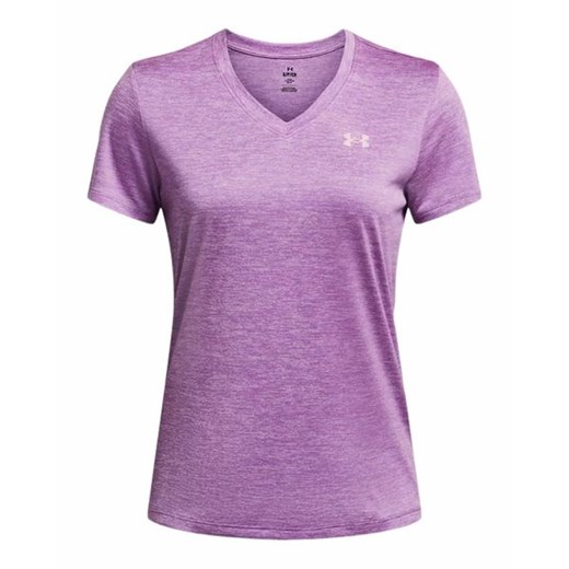 Koszulka damska Tech Twist V-Neck Under Armour ze sklepu SPORT-SHOP.pl w kategorii Bluzki damskie - zdjęcie 169737788