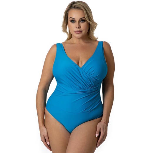 Strój kąpielowy jednoczęściowy jasnoniebieski 502/02, Kolor jasnoniebieski, Rozmiar L, Primo ze sklepu Intymna w kategorii Stroje kąpielowe - zdjęcie 169744057