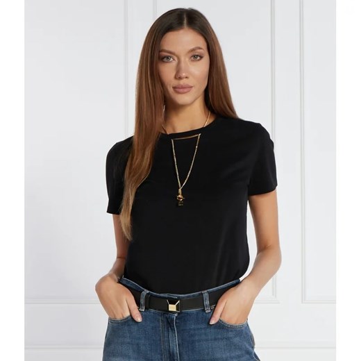 Elisabetta Franchi T-shirt | Regular Fit ze sklepu Gomez Fashion Store w kategorii Bluzki damskie - zdjęcie 169744165