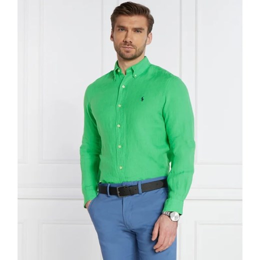POLO RALPH LAUREN Lniana koszula | Custom fit ze sklepu Gomez Fashion Store w kategorii Koszule męskie - zdjęcie 169744168