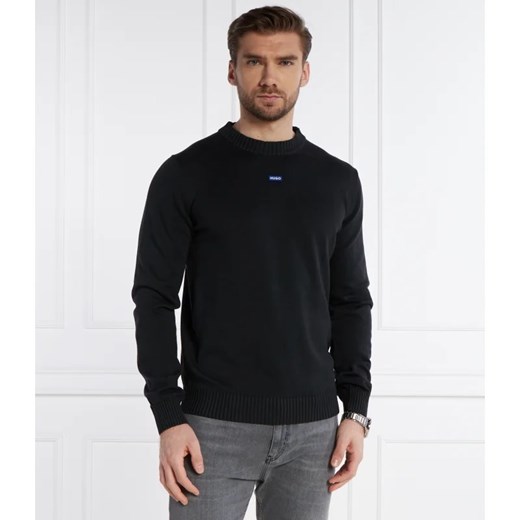 Hugo Blue Sweter San Cosmo-C | Regular Fit Hugo Blue XXL wyprzedaż Gomez Fashion Store