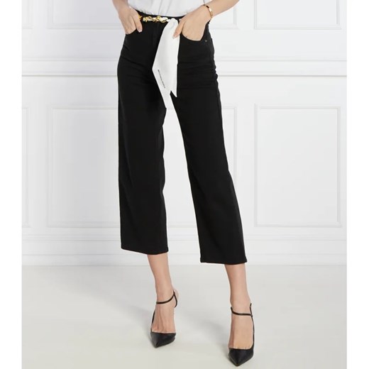 Elisabetta Franchi Jeansy | Cropped Fit | high waist ze sklepu Gomez Fashion Store w kategorii Jeansy damskie - zdjęcie 169744177