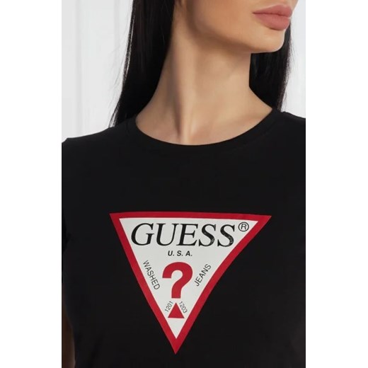 Bluzka damska Guess bawełniana 