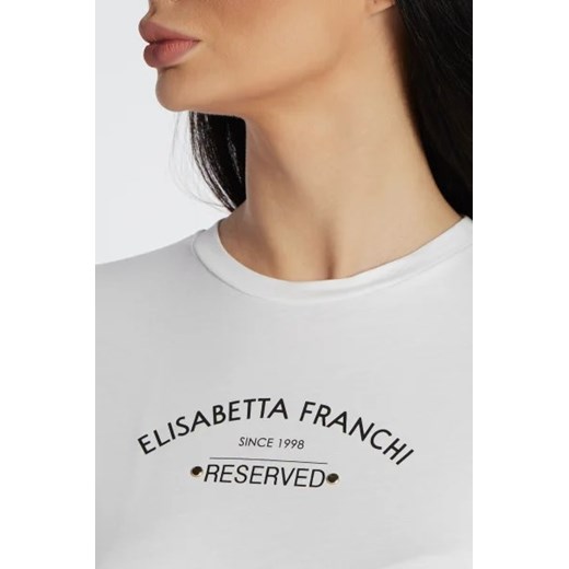 Elisabetta Franchi T-shirt | Oversize fit Elisabetta Franchi 40 Gomez Fashion Store