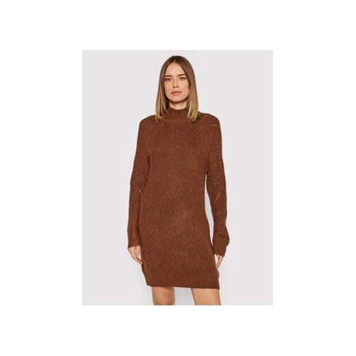 American Eagle Sukienka dzianinowa 039-1399-5047 Brązowy Regular Fit American Eagle S MODIVO okazja
