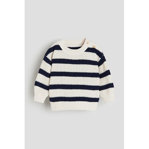 H & M - Sweter - Niebieski ze sklepu H&M w kategorii Bluzy i swetry - zdjęcie 169748429