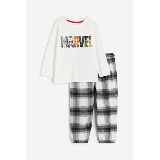 Piżama dziecięce wielokolorowa H & M z tkaniny 