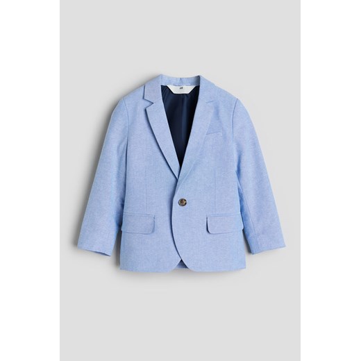 H & M - Jednorzędowa marynarka - Niebieski H & M 104 (3-4Y) H&M