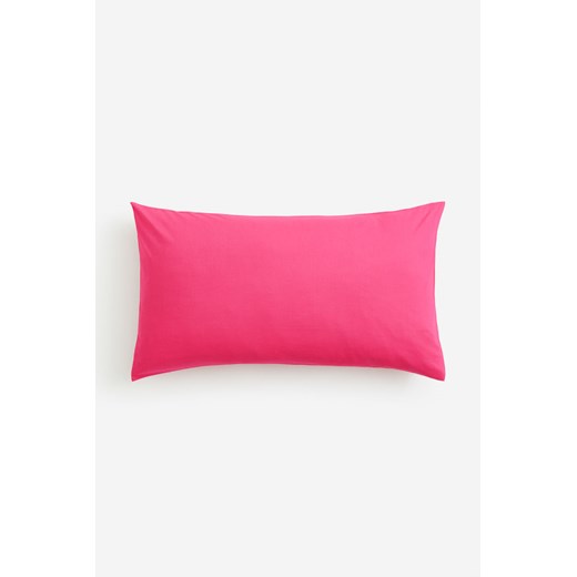 H & M - Poszewka na poduszkę z bawełny - Różowy ze sklepu H&M w kategorii Poszewki na poduszki - zdjęcie 169749016