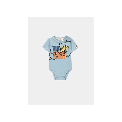 Coccodrillo Body dziecięce WC4112201LBW Niebieski ze sklepu MODIVO w kategorii Body niemowlęce - zdjęcie 169749548
